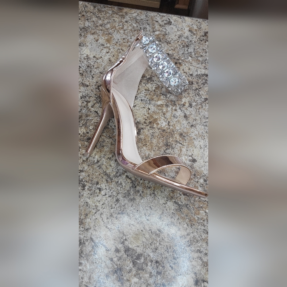 GOLD W/Diamonds HEELS
